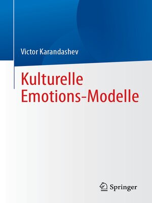 cover image of Kulturelle Emotions-Modelle